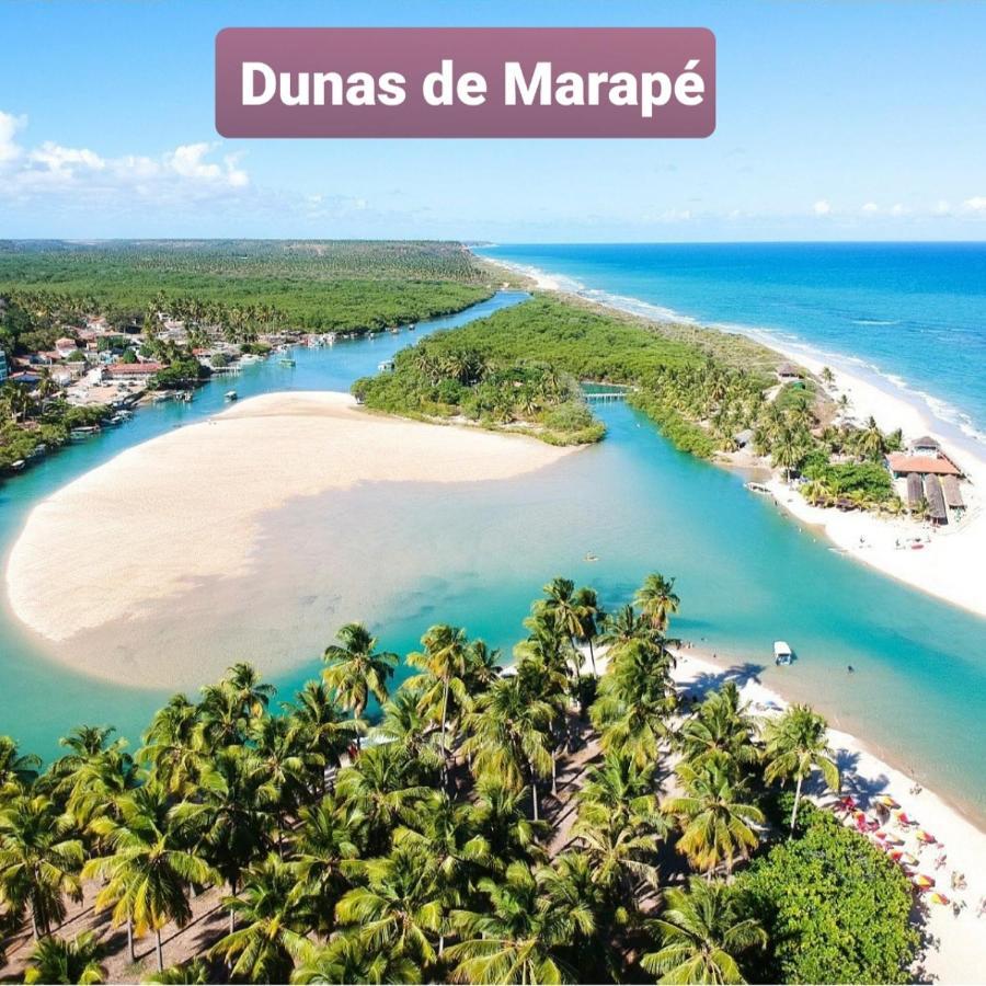 Chale Aconchegante Na Barra De Sao Miguel 빌라 외부 사진