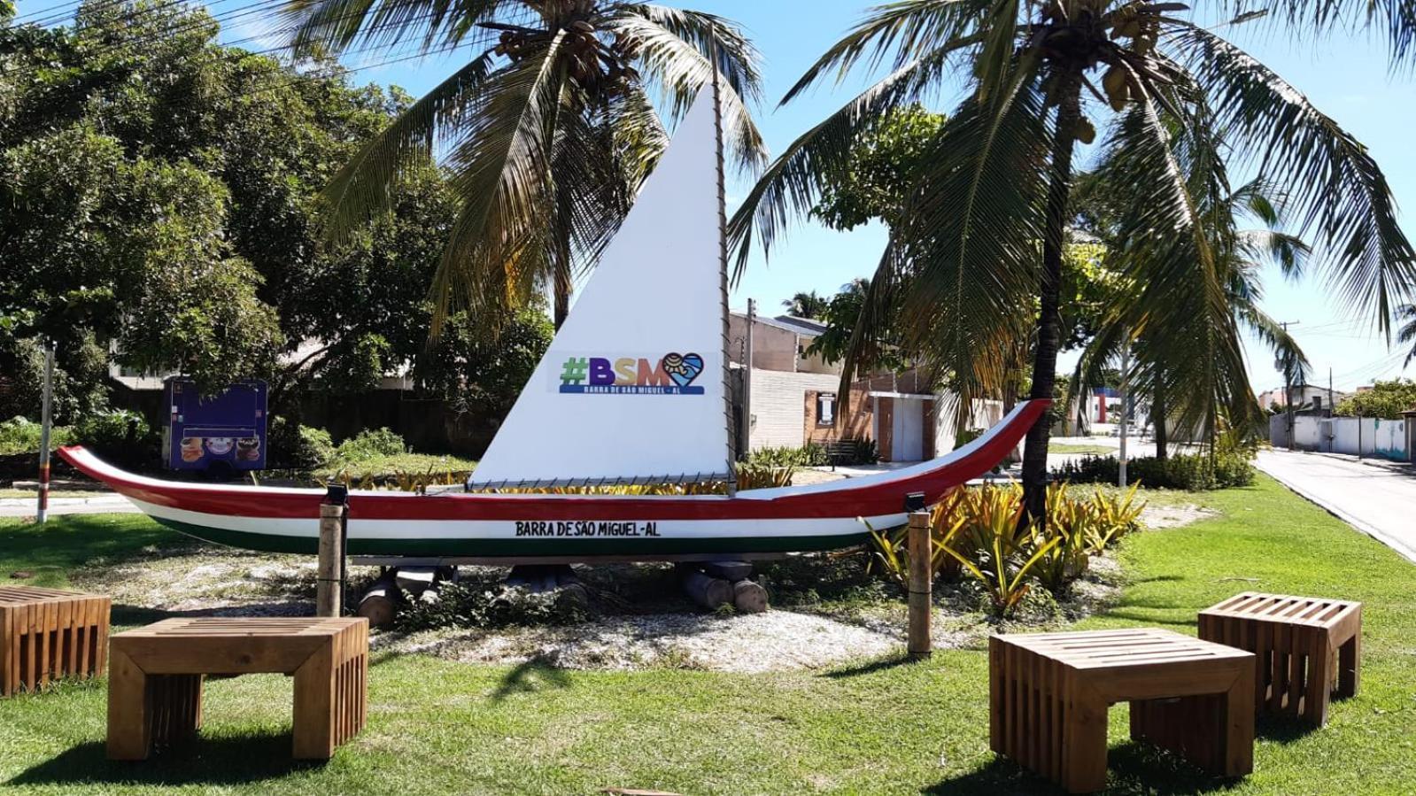 Chale Aconchegante Na Barra De Sao Miguel 빌라 외부 사진