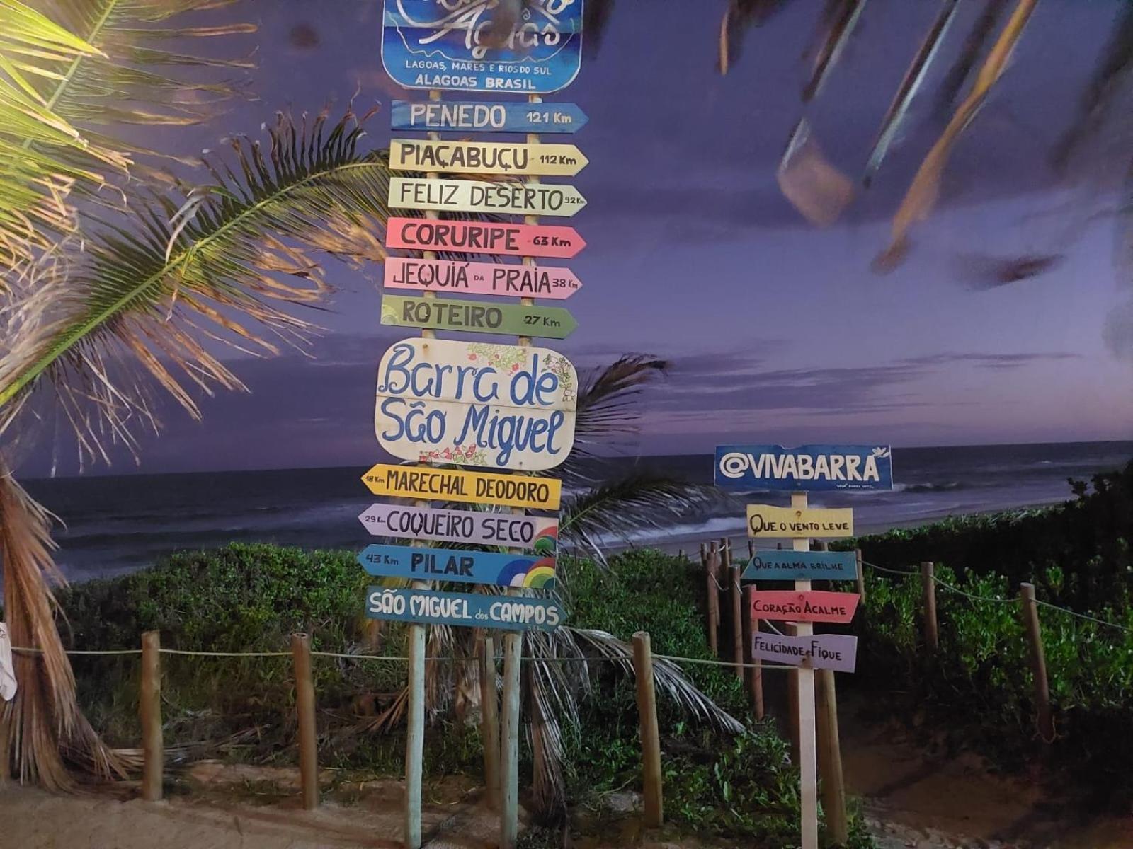 Chale Aconchegante Na Barra De Sao Miguel 빌라 외부 사진