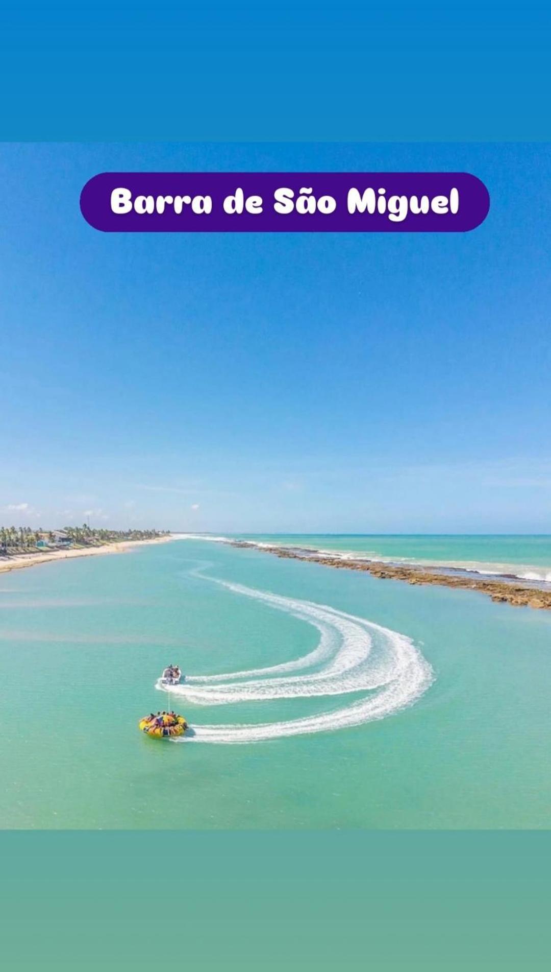Chale Aconchegante Na Barra De Sao Miguel 빌라 외부 사진